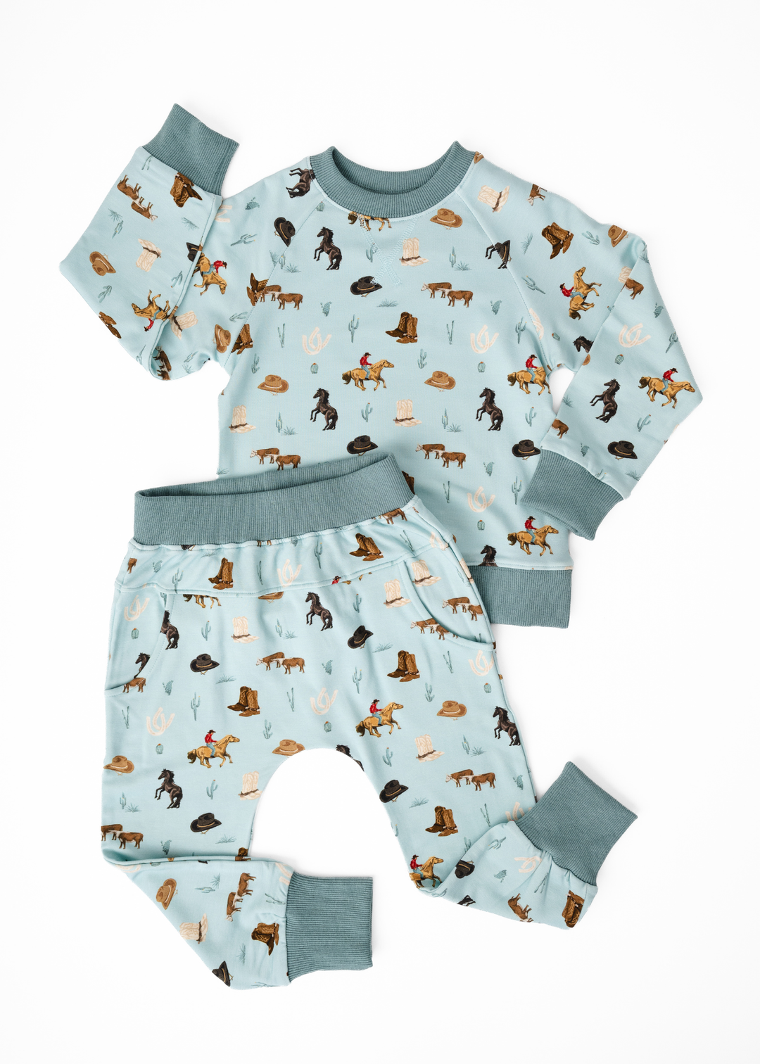 Western Kids Bamboo Jogger Set