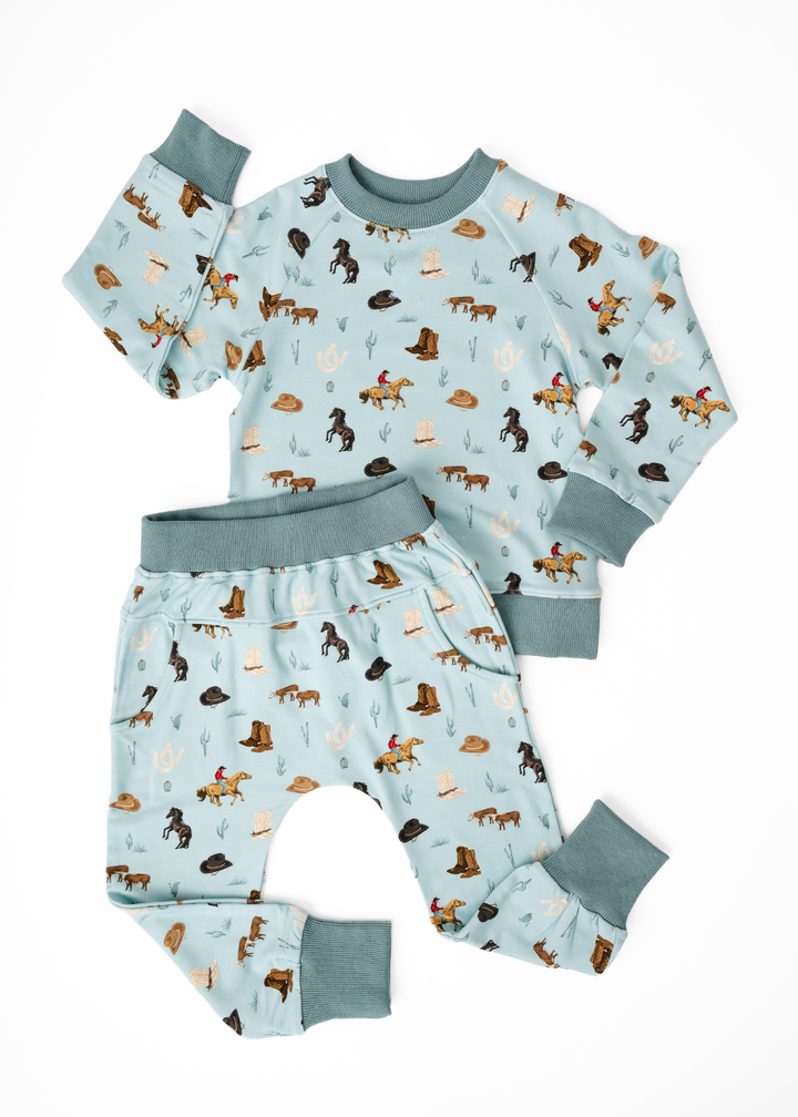 Western Kids Bamboo Jogger Set
