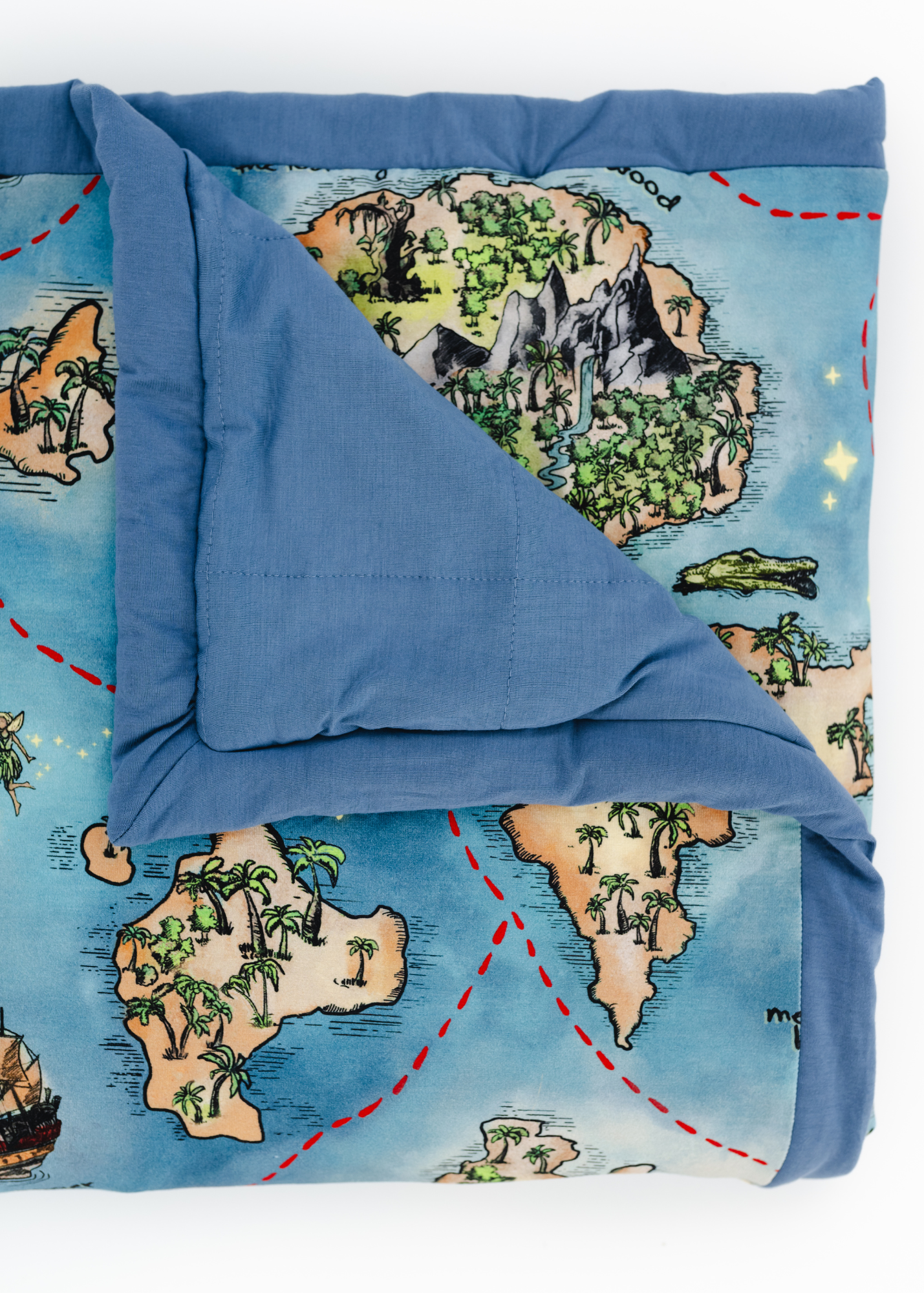 Neverland Large Quilted Bamboo Blanket