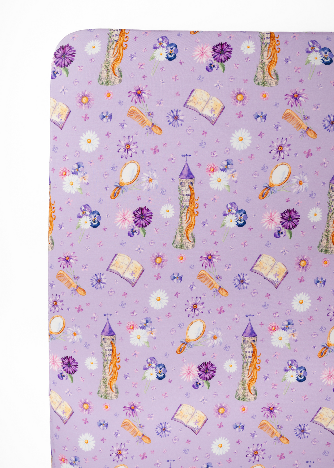 Rapunzel Bamboo Crib Sheet