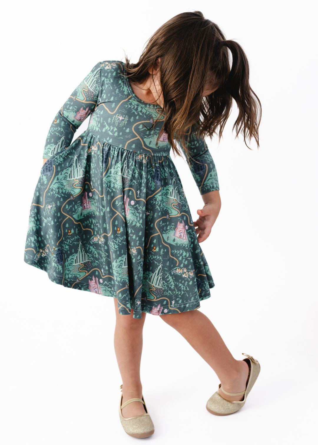 Emerald City Twirl Dress