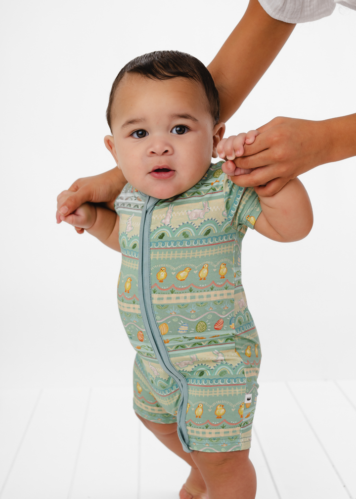 Classic Easter Shortie Romper