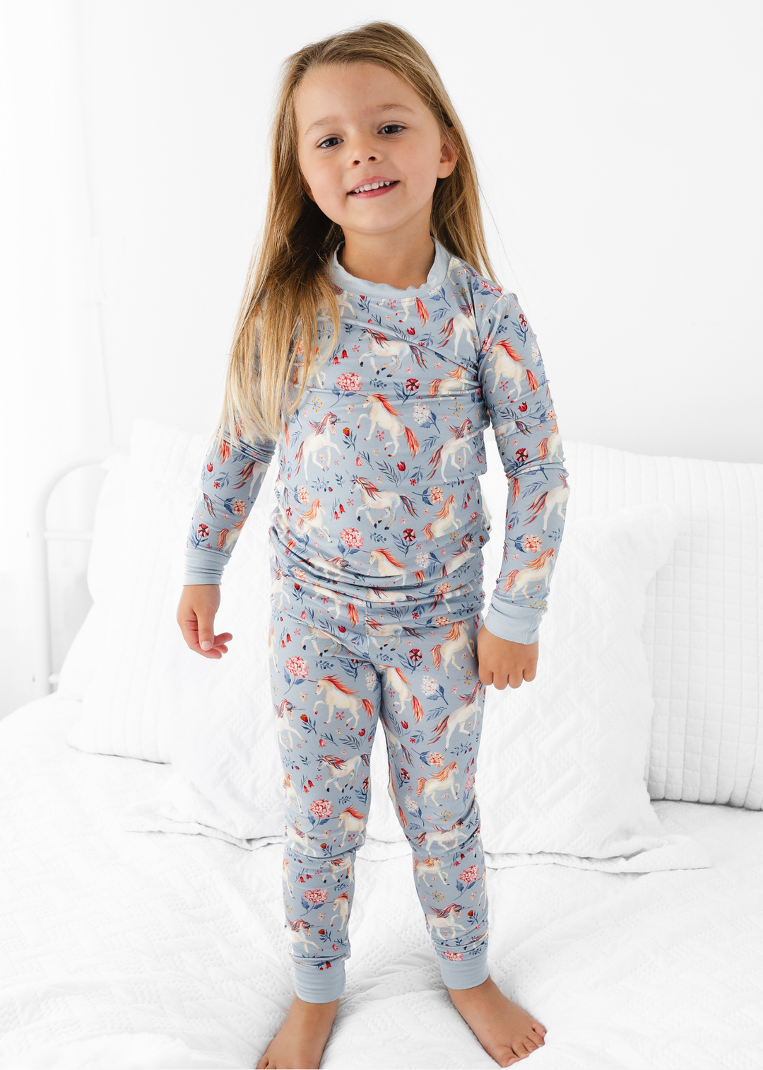 Unicorns Bamboo Pajama Set