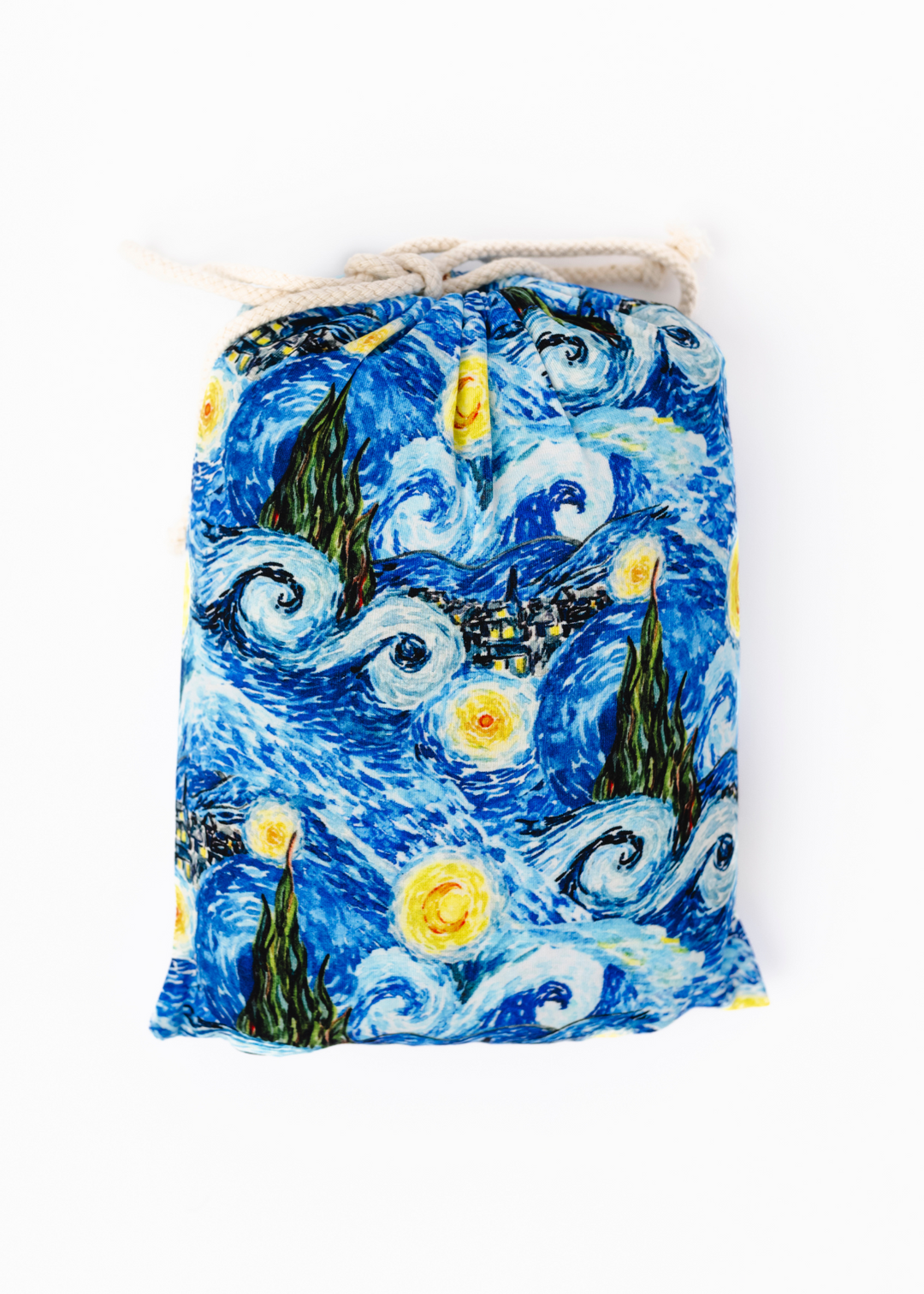 Starry Night Bamboo Crib Sheet