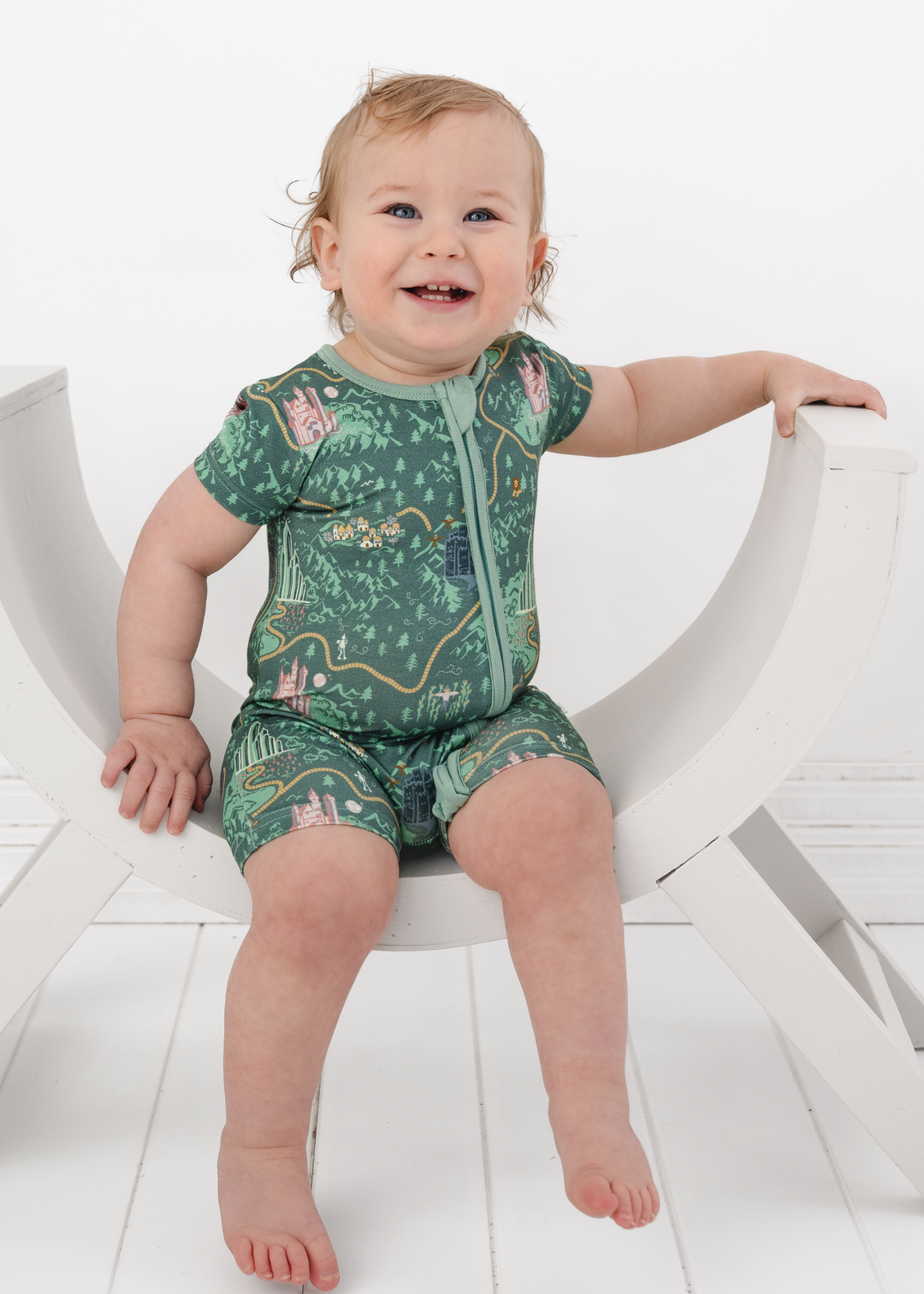 Emerald City Shortie Romper