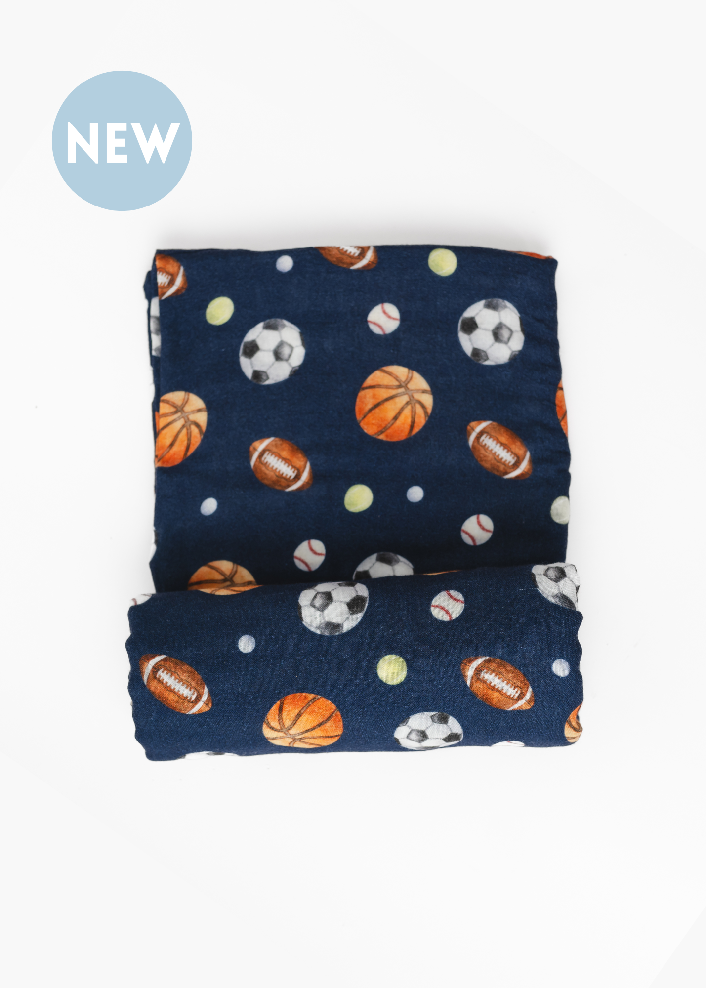 Game Day Sports Swaddle Blanket