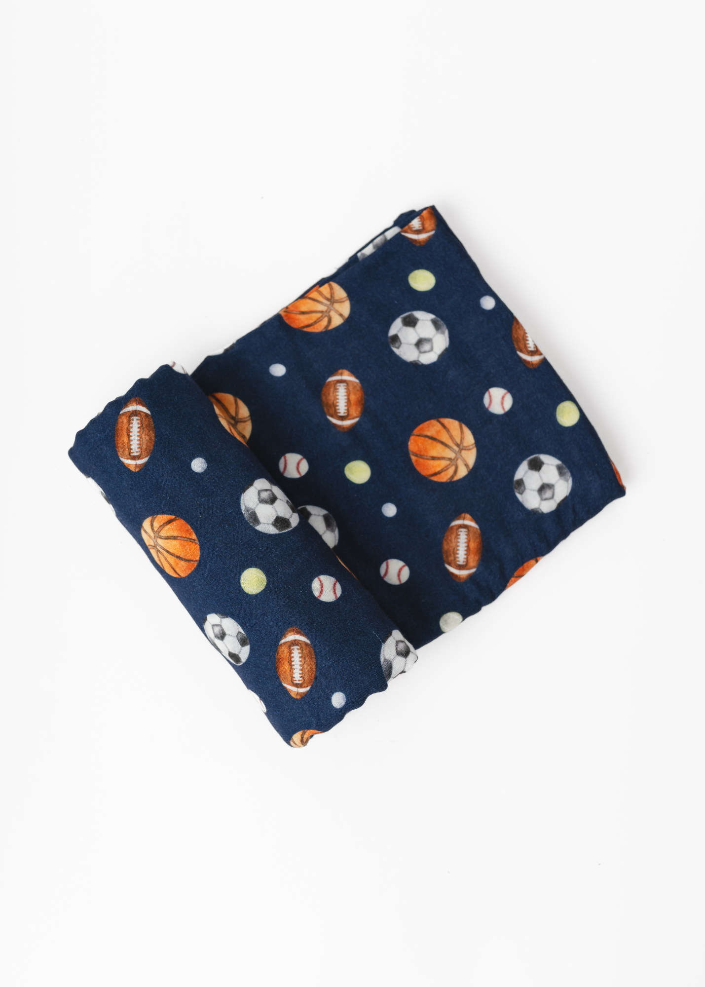 Game Day Sports Swaddle Blanket