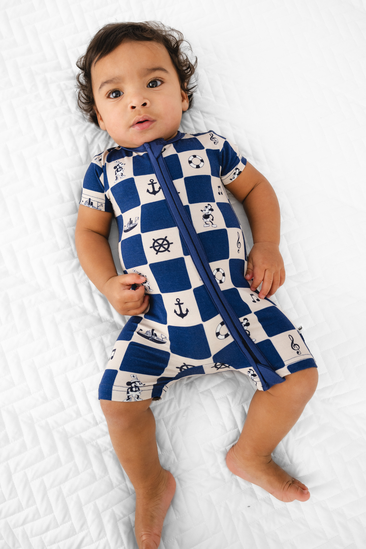 Steamboat Willie Shortie Romper