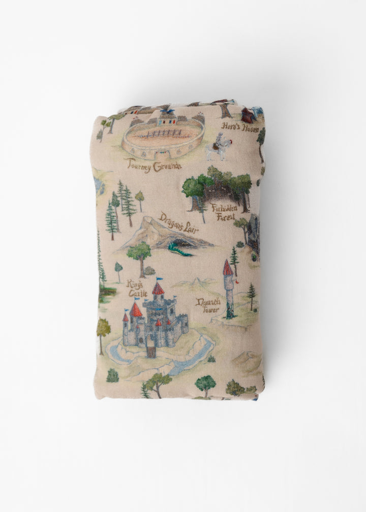 Fantasy Forest Swaddle Blanket