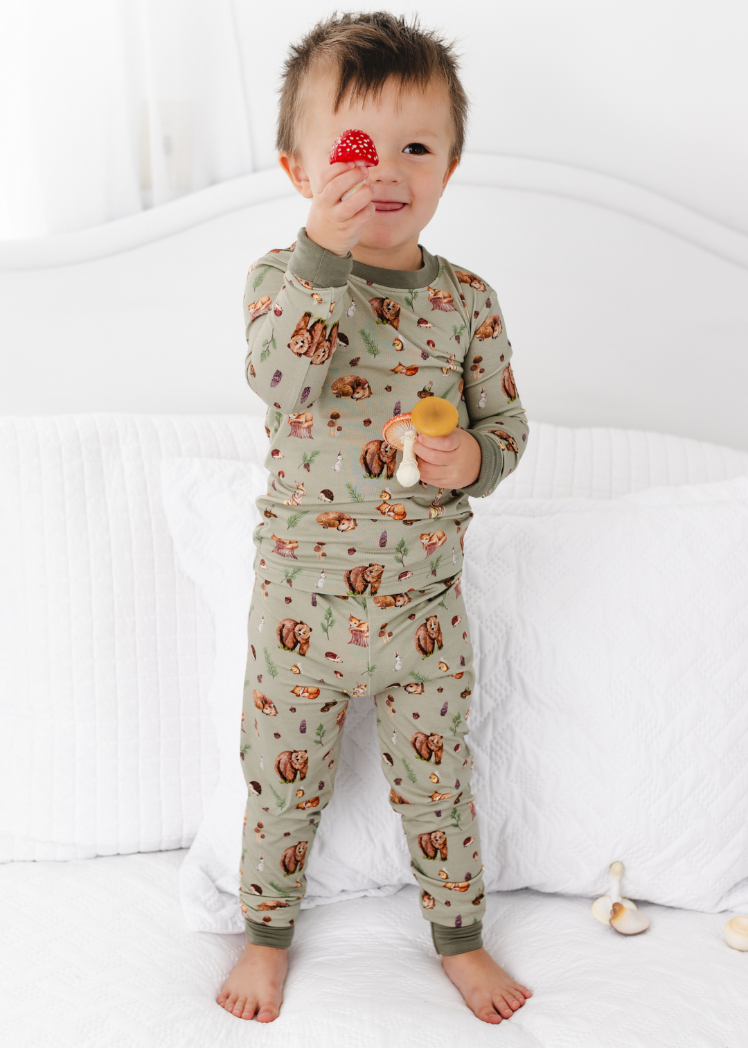 Woodland Animals Bamboo Jammies