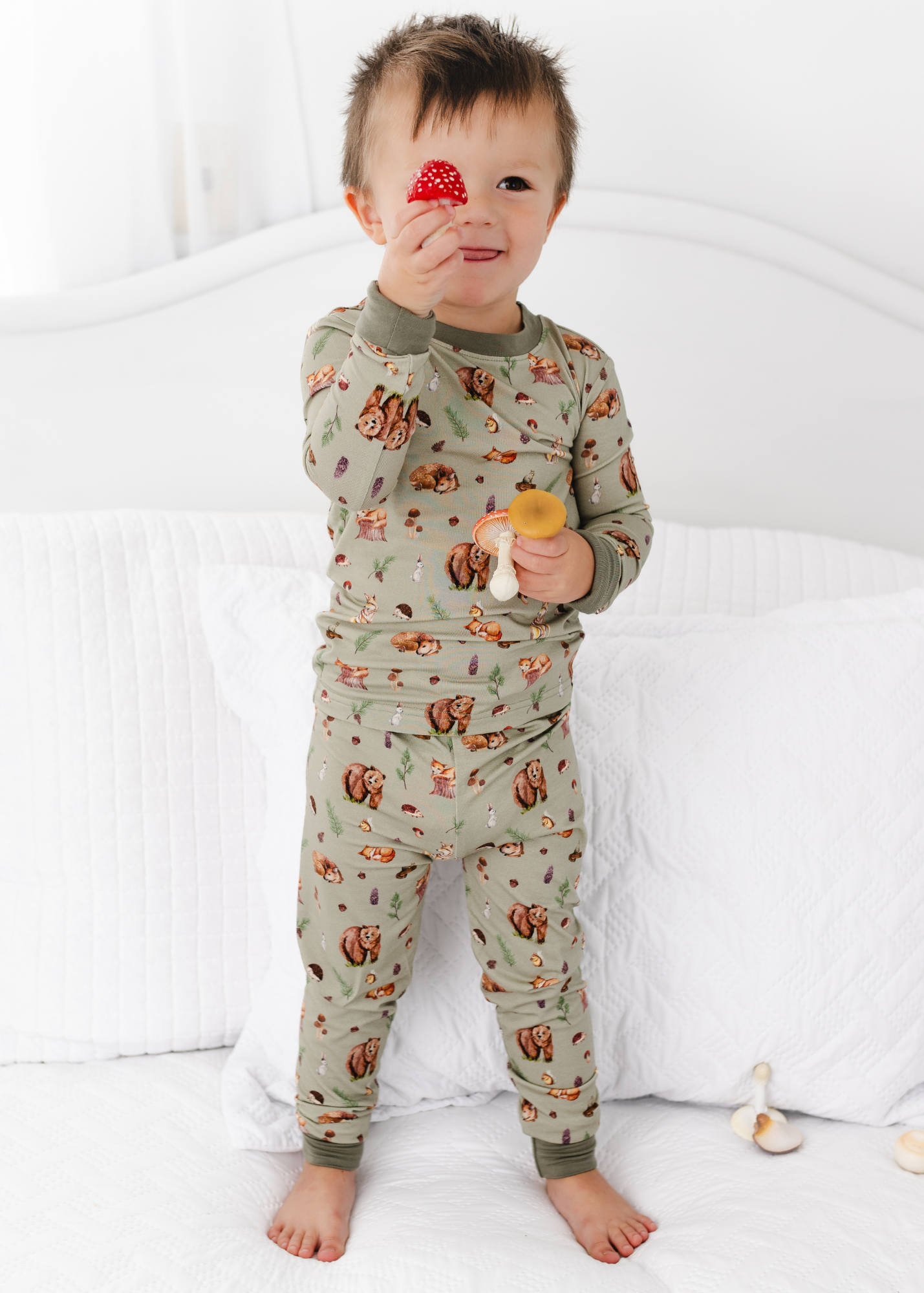 Woodland Animals Bamboo Jammies