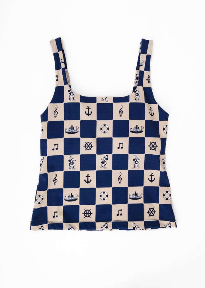 Steamboat Willie Women's Athletic Tank Top