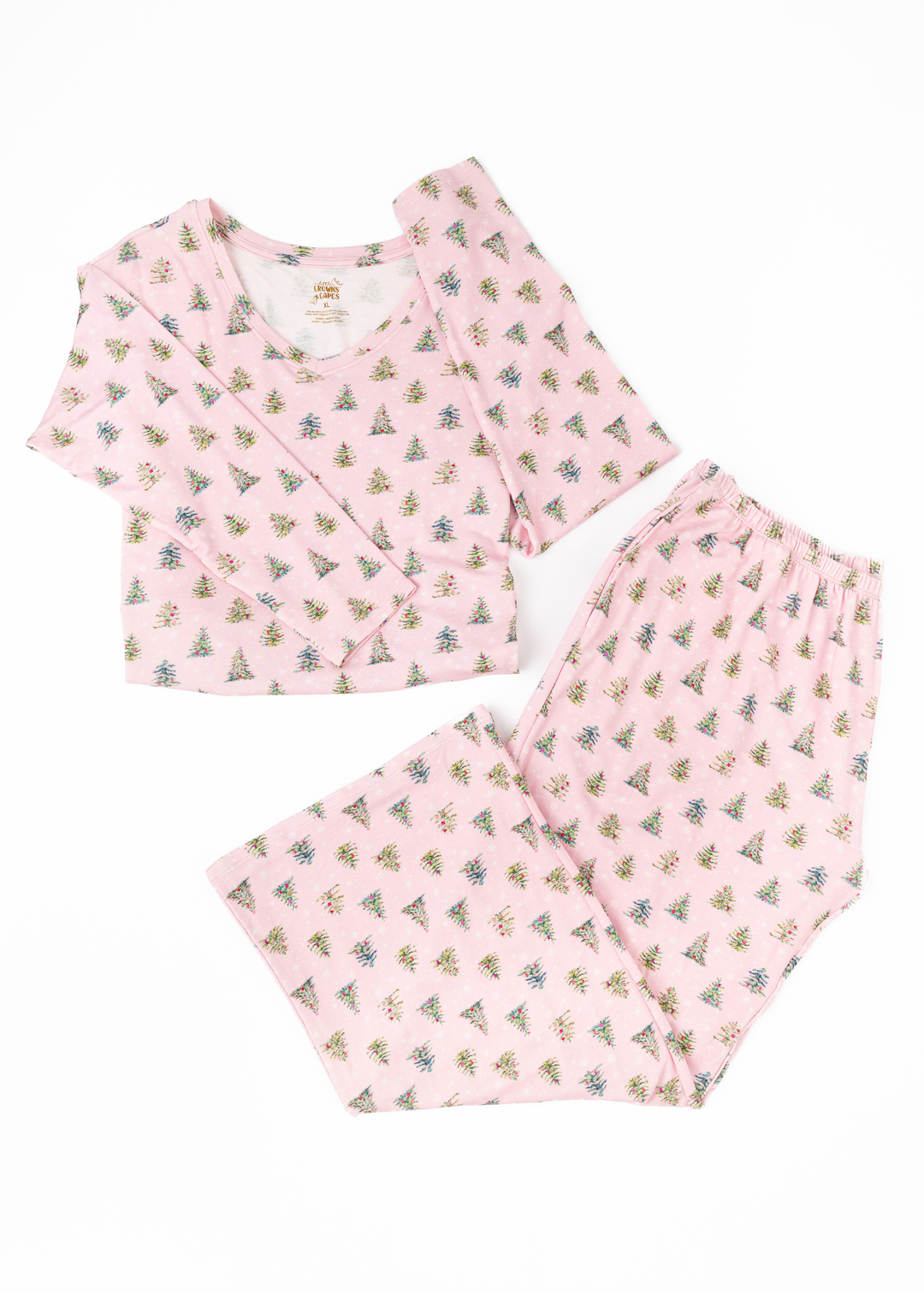 *PREORDER" Pretty Pink Christmas Women's Cozy Pajama Set