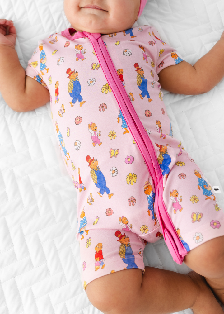 Berenstain Bears® Floral Bamboo Shortie Romper