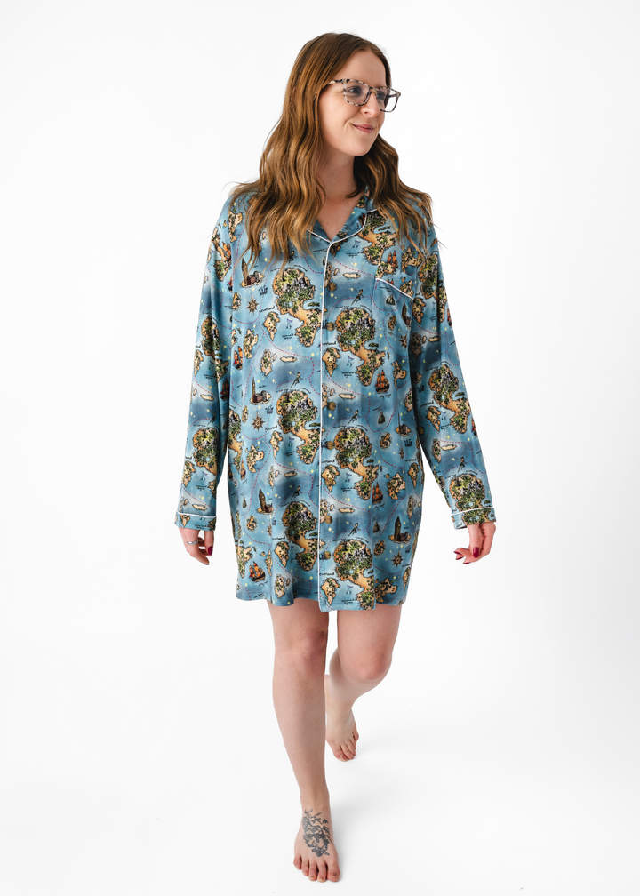 Neverland Women's Long Sleeve Nightgown  *PREORDER*