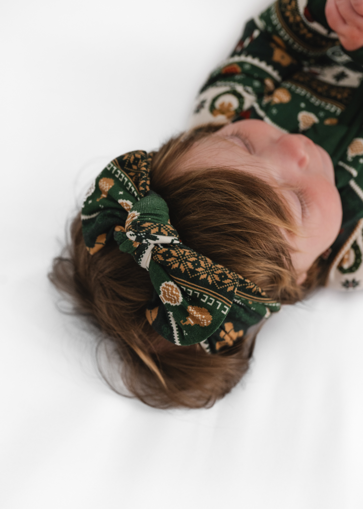 Classic Christmas Hair Bow
