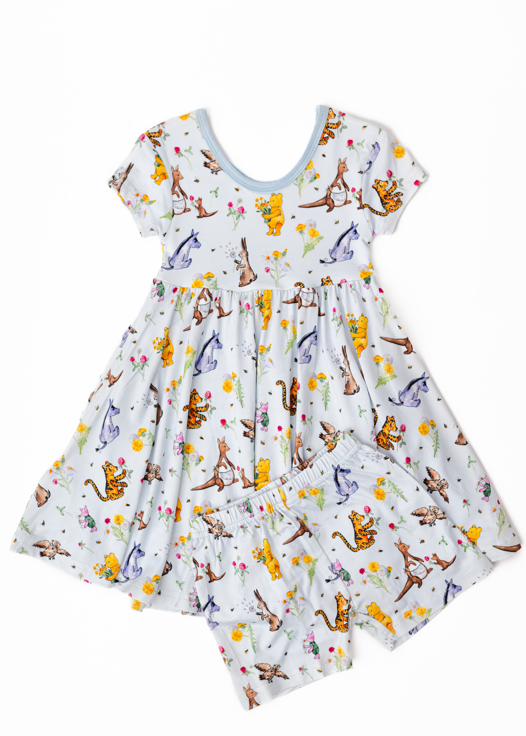 Winnie-the-Pooh in Bloom Bamboo Twirl Dress