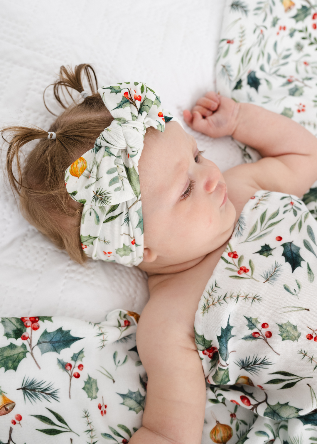 Holly Jolly Christmas Hair Bow