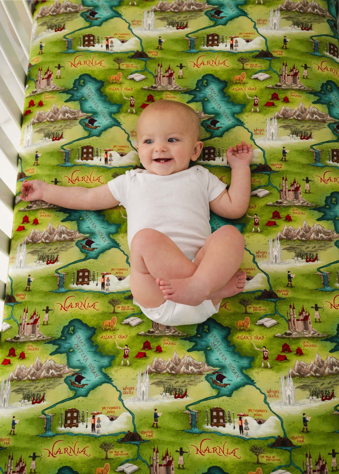 The Chronicles of Narnia® Bamboo Crib Sheet