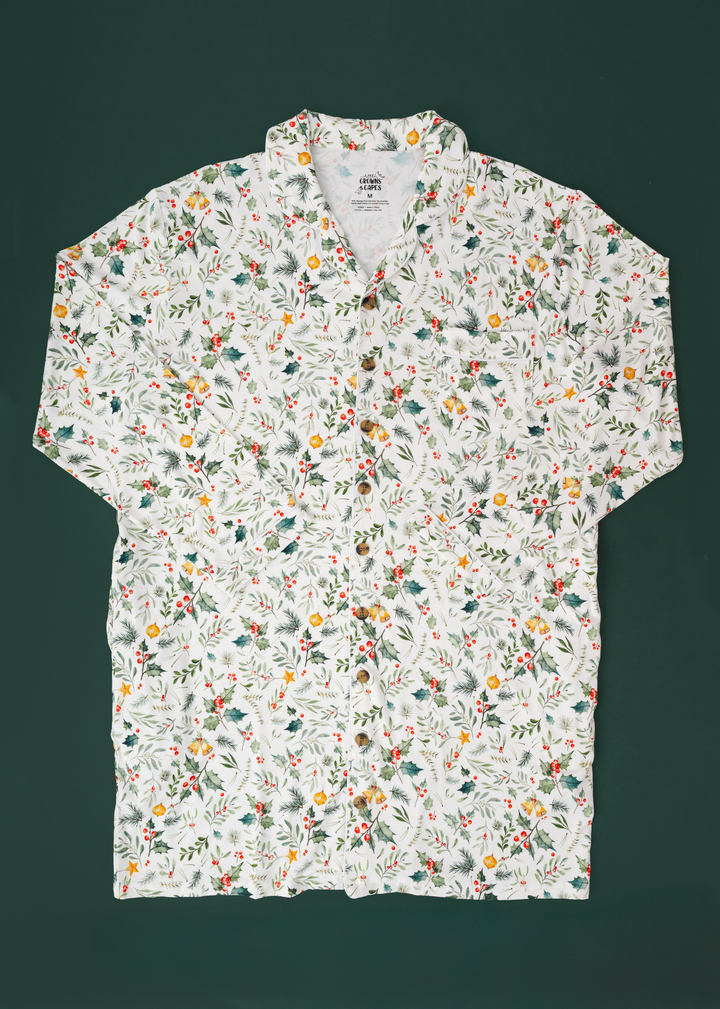 Holly Jolly Christmas Women's Long Sleeve Nightgown