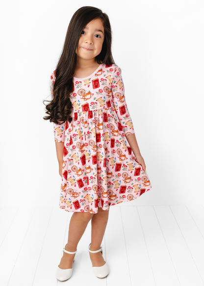 Sleeping Beauty Bamboo Twirl Dress