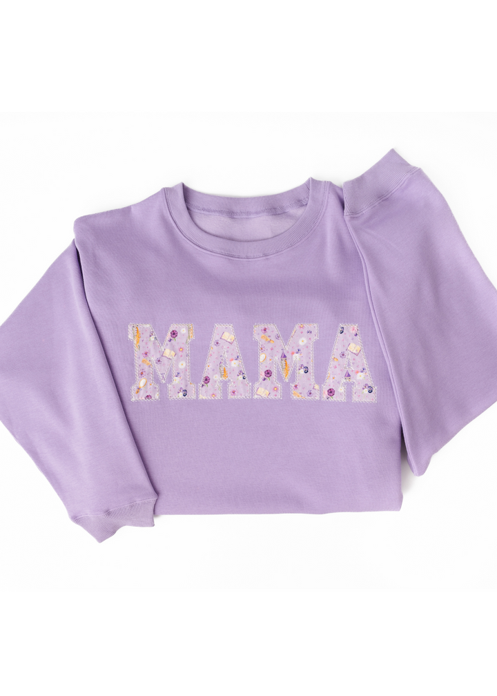 MAMA Crewneck Sweatshirt - Rapunzel