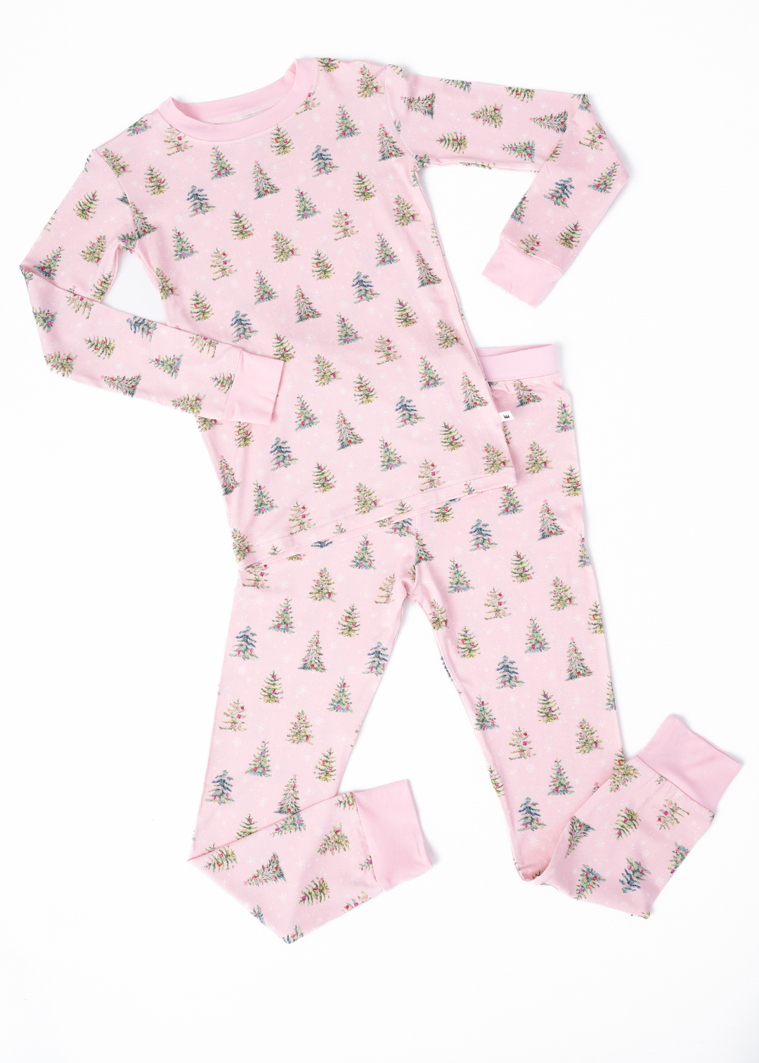 *PREORDER* Pretty Pink Christmas Bamboo Kids Jammies