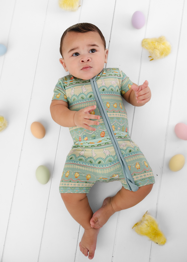 Classic Easter Shortie Romper