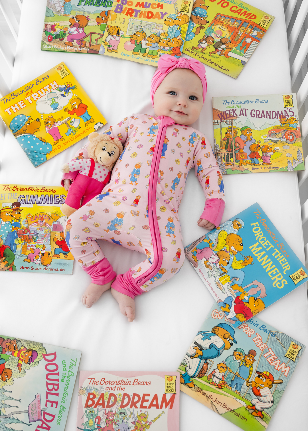 Berenstain Bears® Floral Bamboo Zippered Sleeper