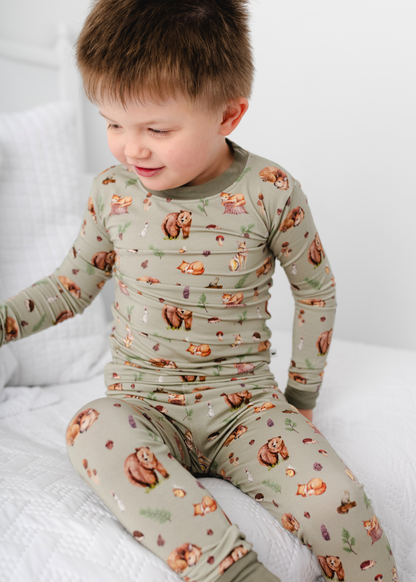 Woodland Animals Bamboo Jammies