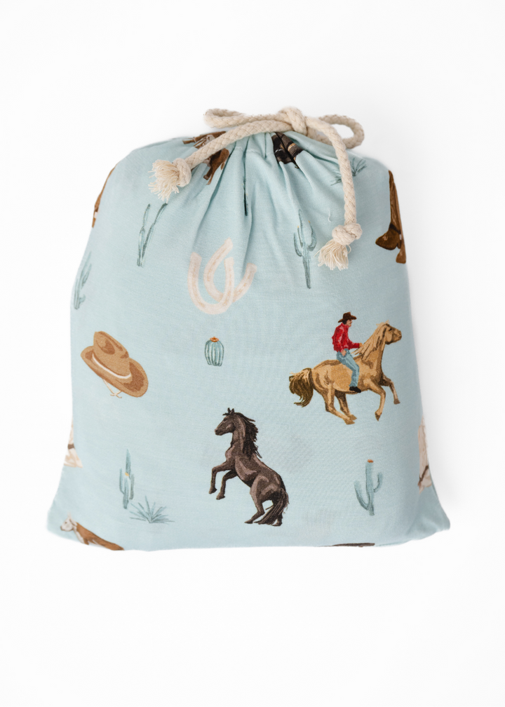 Western Bamboo Crib Sheet
