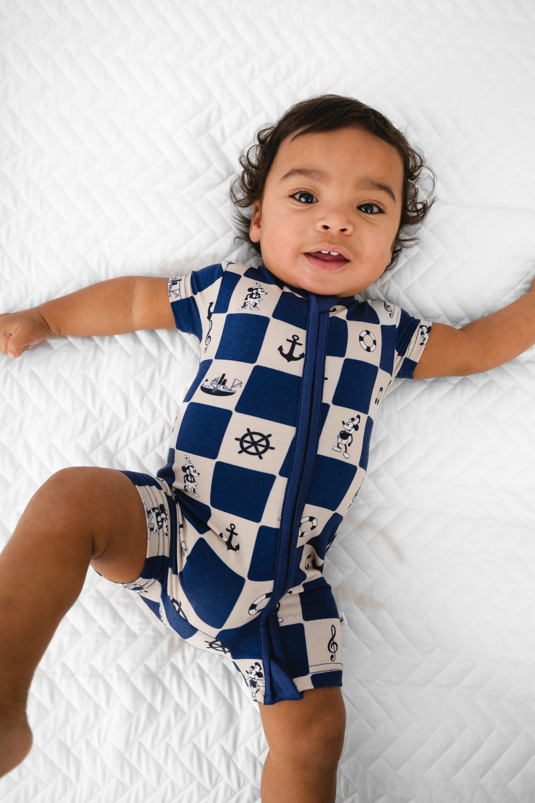 Steamboat Willie Shortie Romper