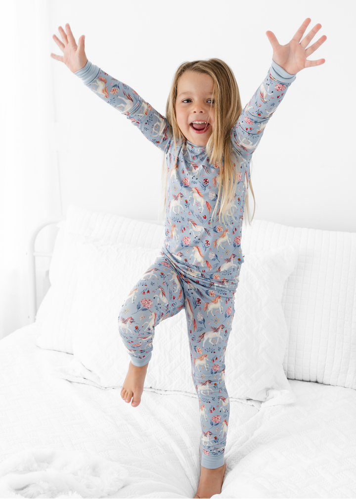 Unicorns Bamboo Pajama Set