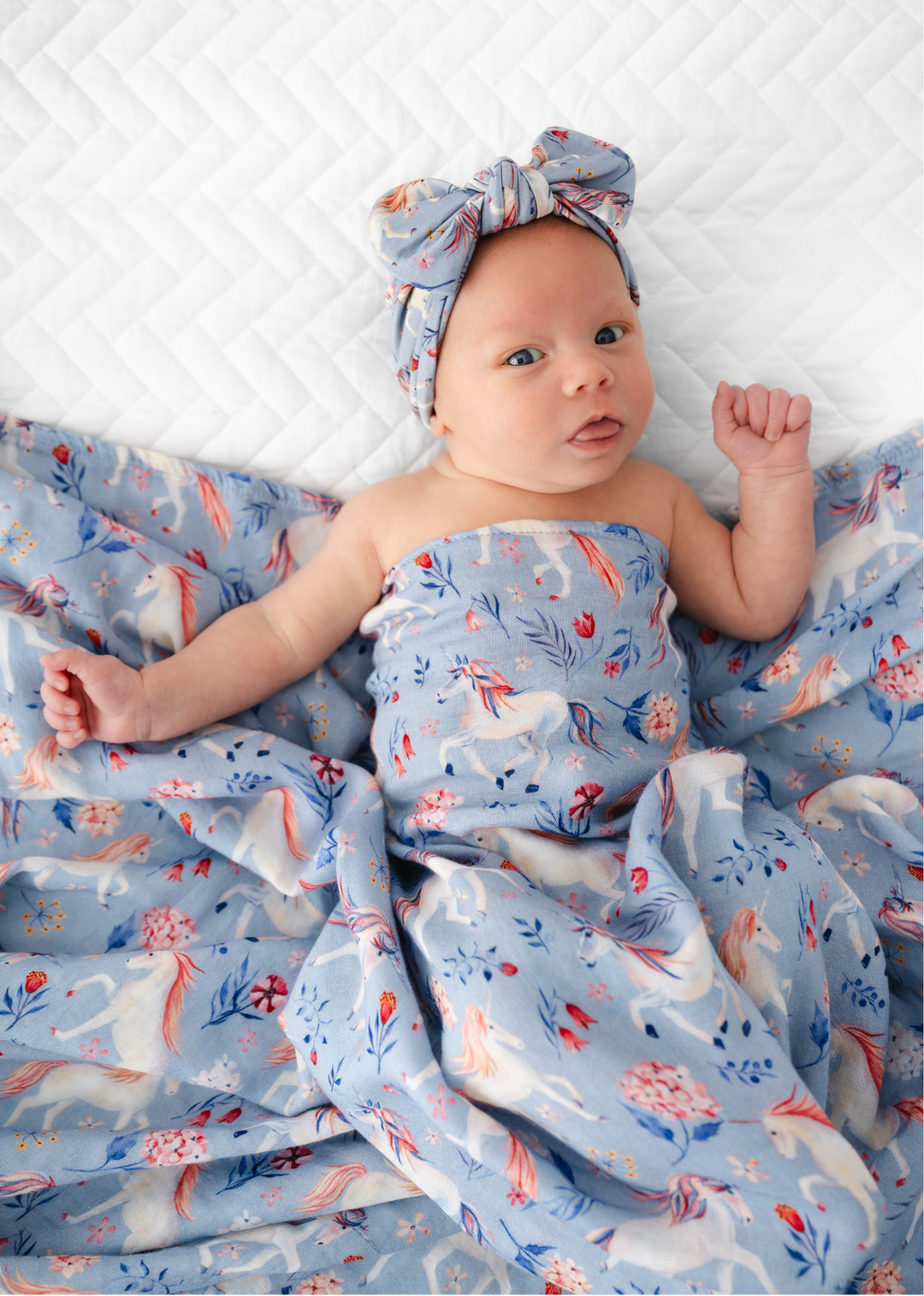 Unicorns Swaddle Blanket