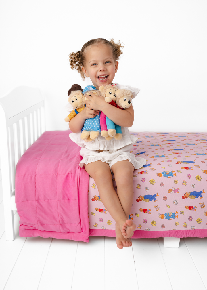 Berenstain Bears® Floral Large Quilted Bamboo Blanket