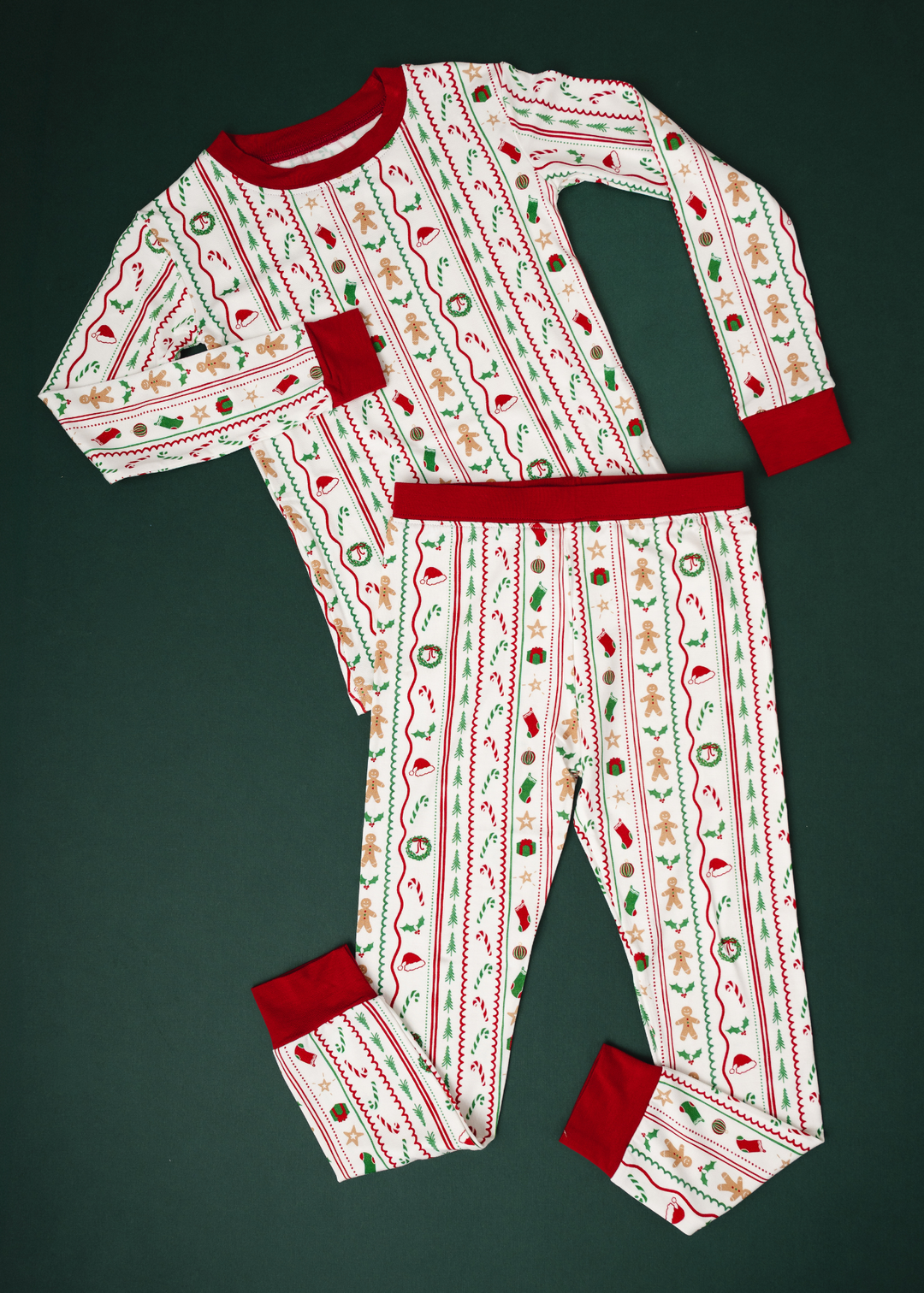 *PREORDER* White Christmas Bamboo Kids Jammies