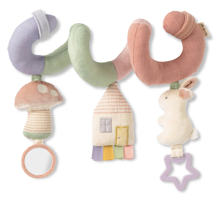 Bitzy Bespoke Itzy Bitzy Spiral Car Seat Activity Toy: Pastel