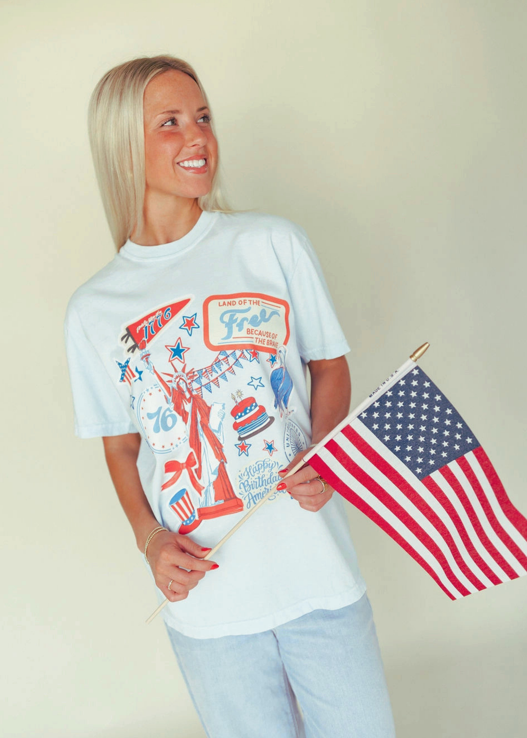 Celebrate USA Women's Graphic Tee