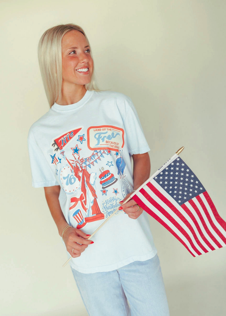 Celebrate USA Women's Graphic Tee