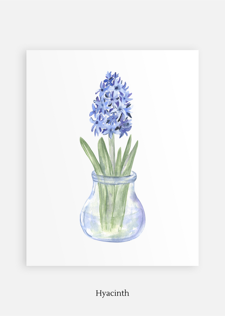 Flower Nursery Art Print Set of 6