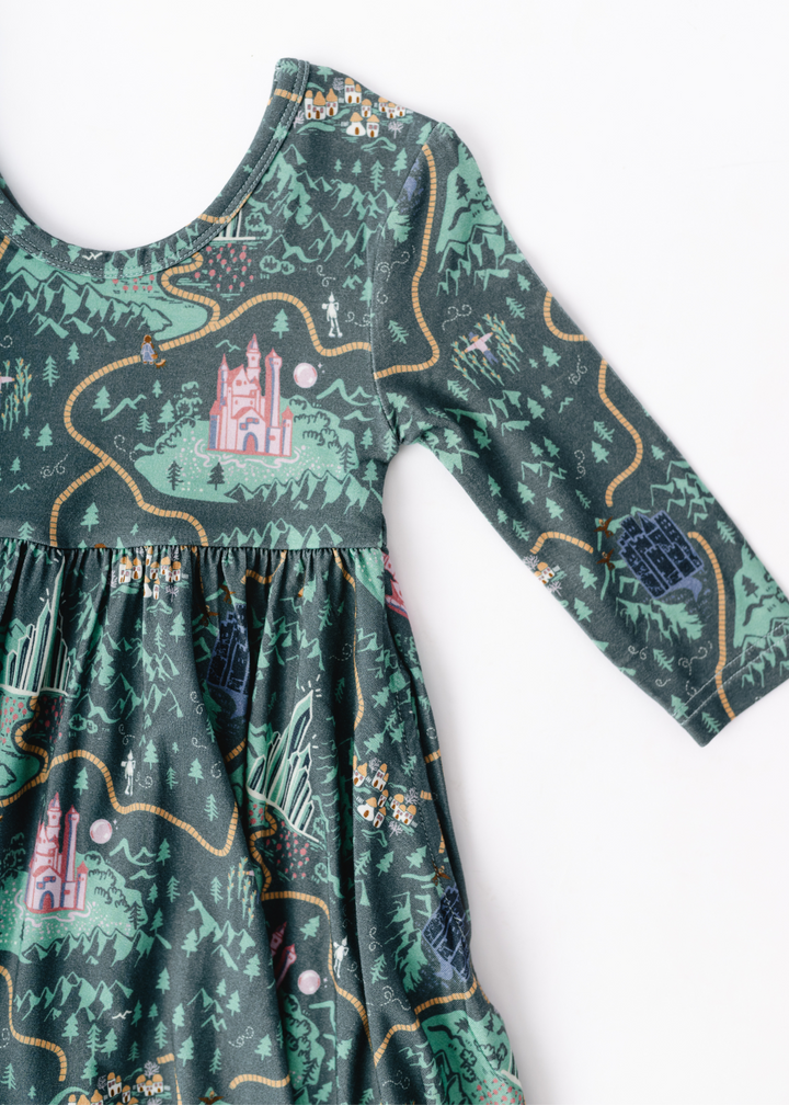 Emerald City Twirl Dress