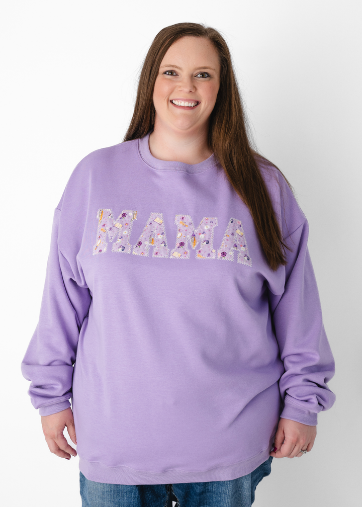 MAMA Crewneck Sweatshirt - Rapunzel