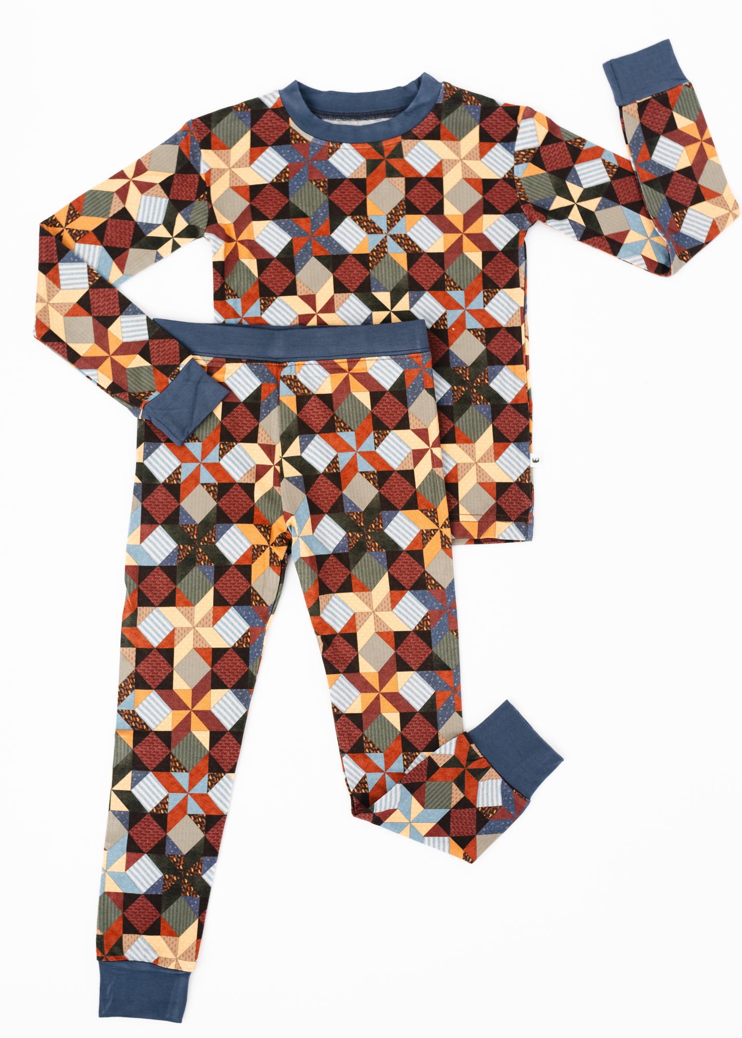 Autumn Patchwork Bamboo Jammies