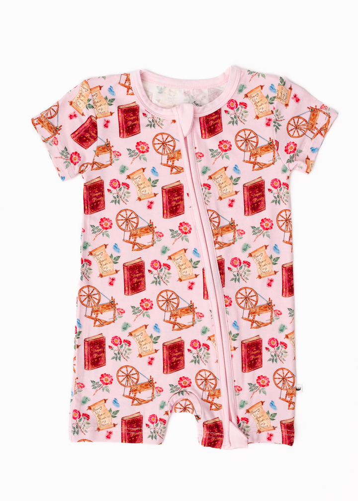 Sleeping Beauty Shortie Romper