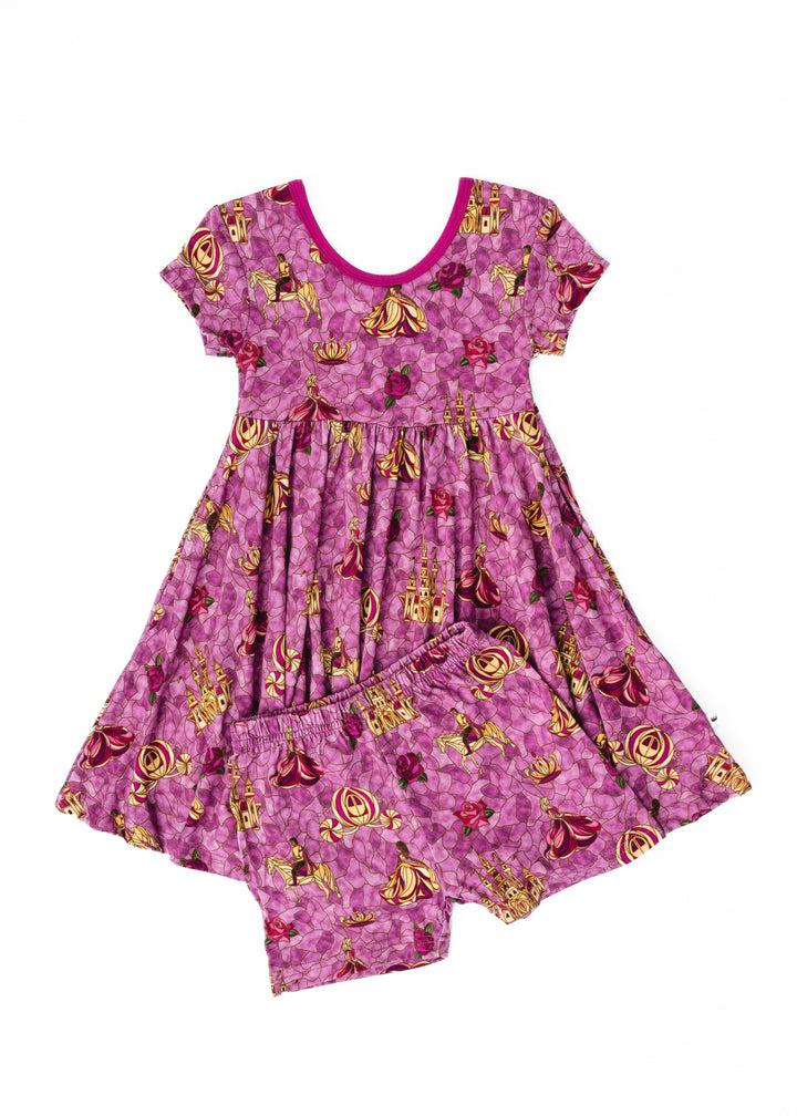 Royal Stained Glass Twirl Dress