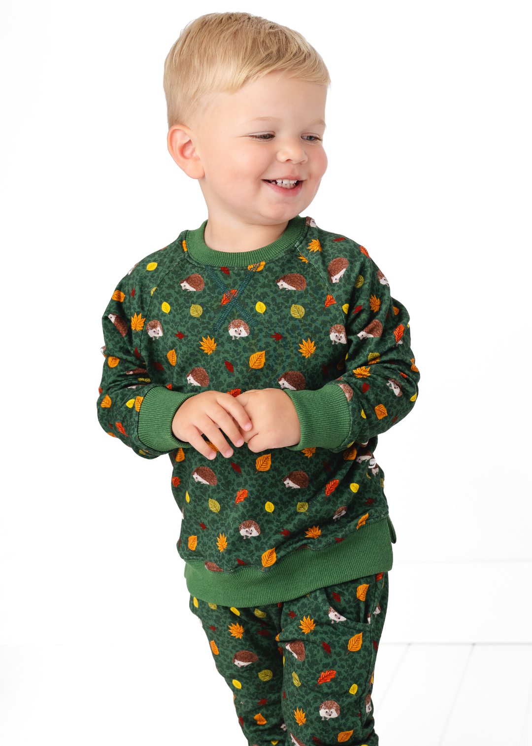Hedgehogs Bamboo Kids Jogger Set