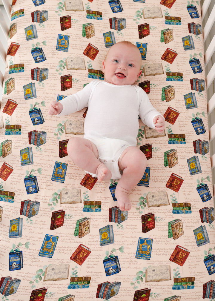 Classic Books Bamboo Crib Sheet