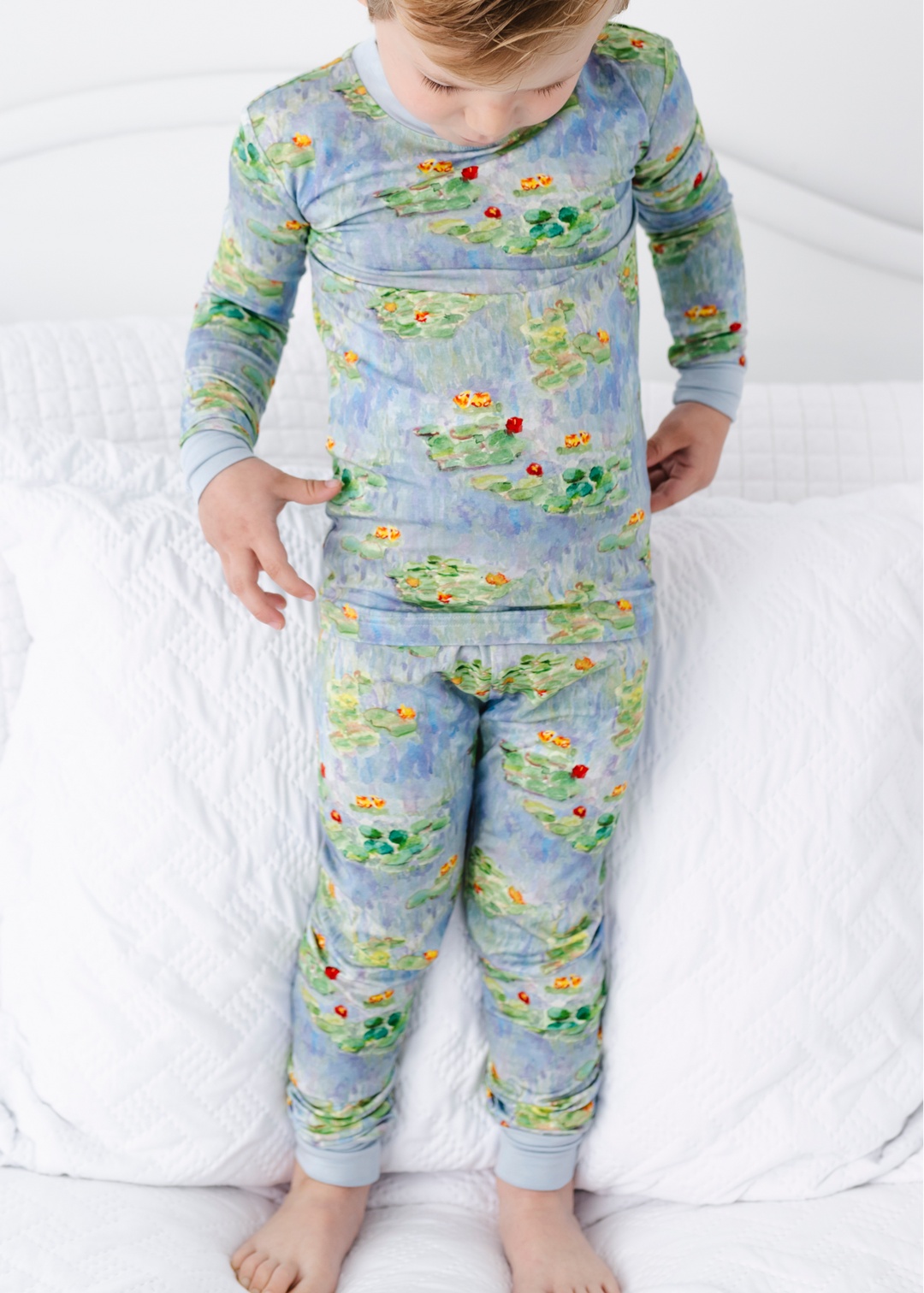 Water Lilies Bamboo Jammies