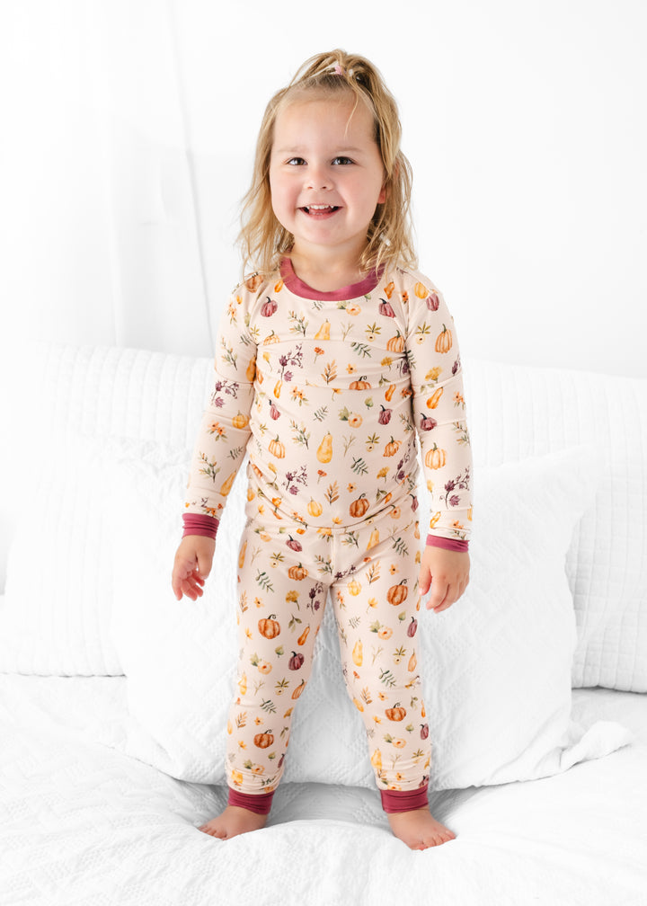 Pretty Pumpkins Bamboo Jammies