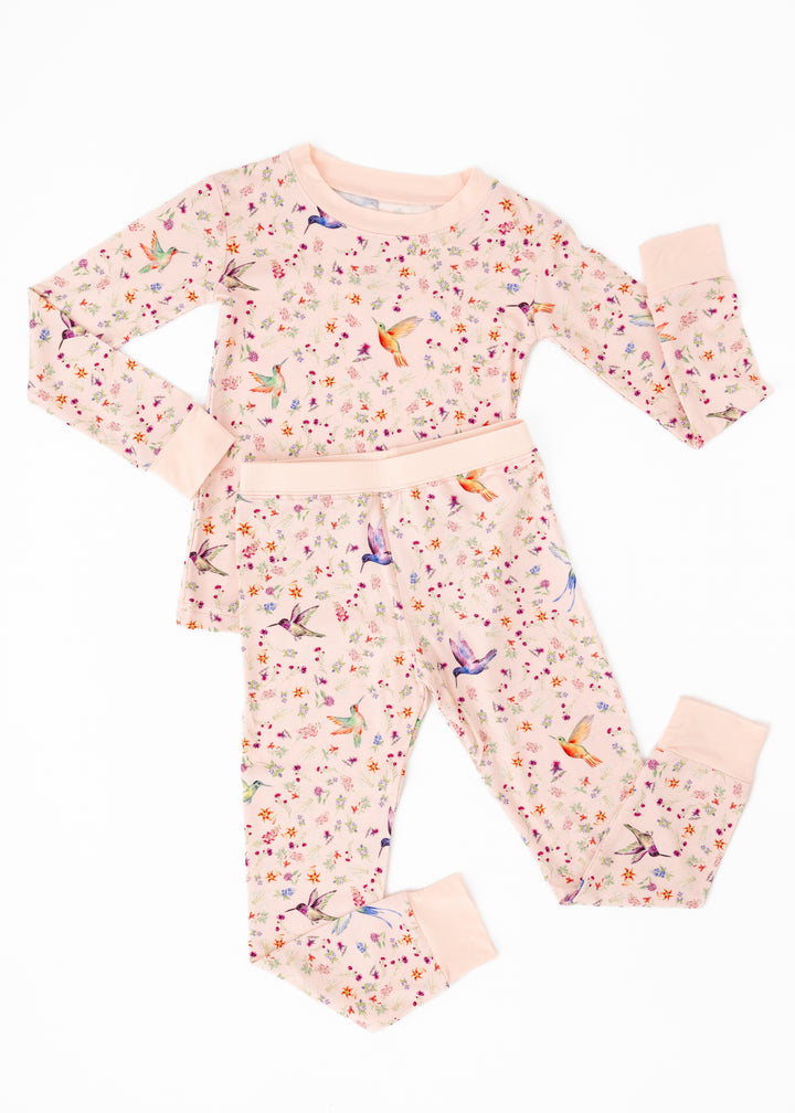 Hummingbirds Bamboo Pajama Set